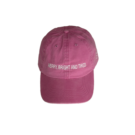 Merry, Bright And Tired. - Limited Edition Cap